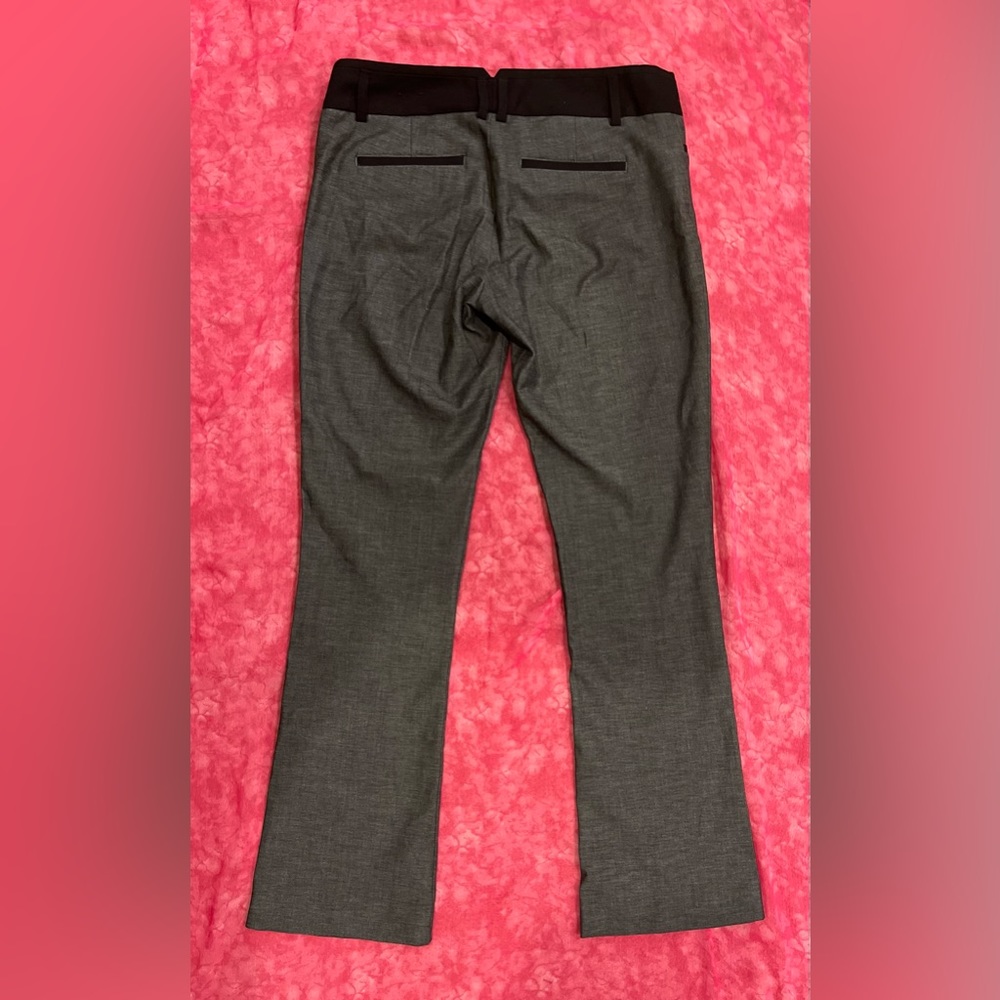 Express Columnist Charcoal Grey, Stretch Dress Pa… - image 2